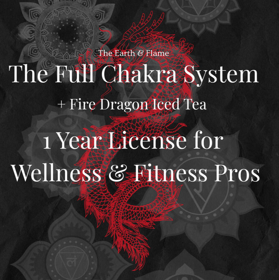 The Full Chakra series for the pros with 1 Year license for their customers. Professional Use Only Pro Chakra Eating Series